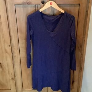 Horny Toad Deep Blue Long Sleeve Top